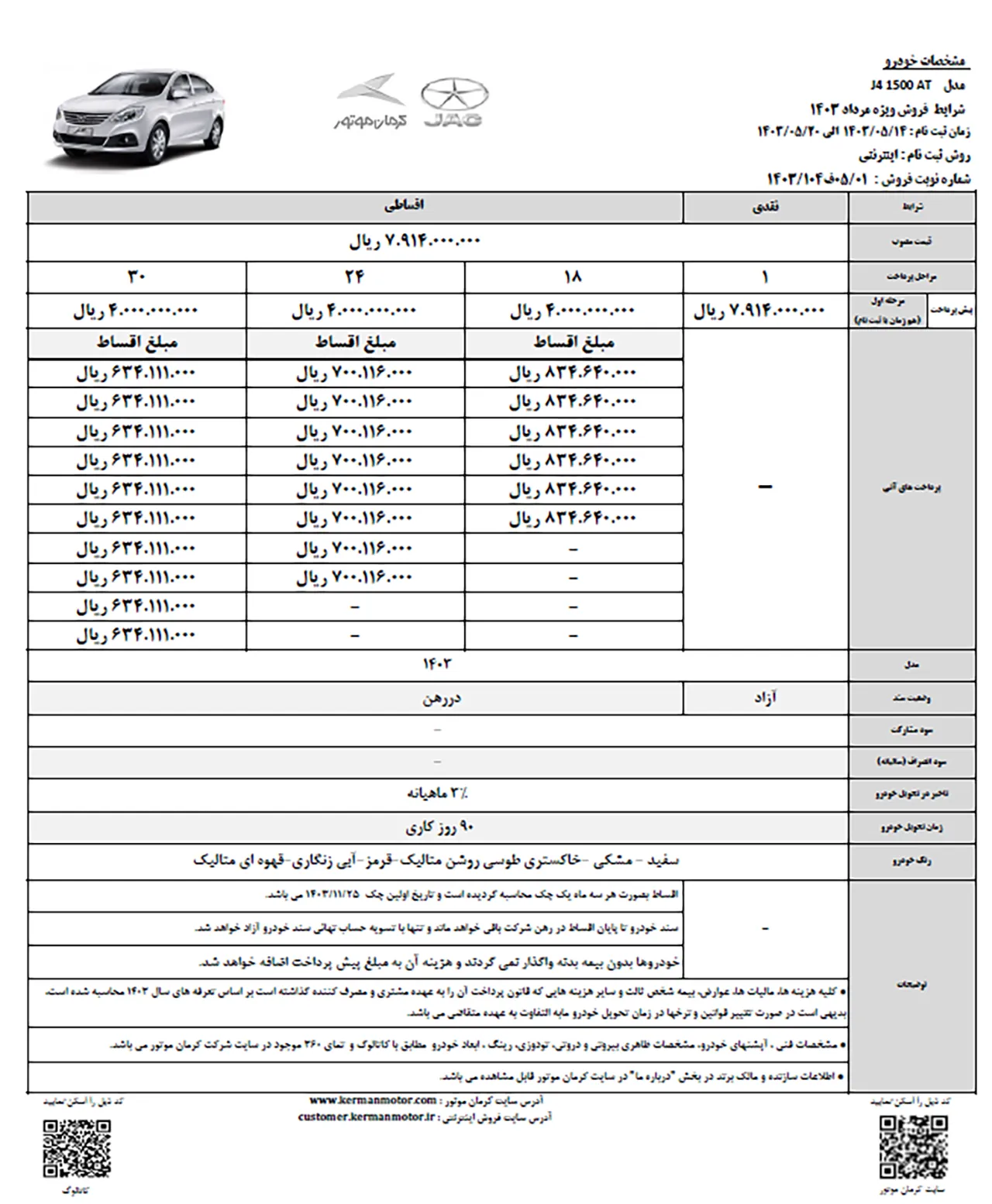 AutomobileFa KMC J4 sale 14030513