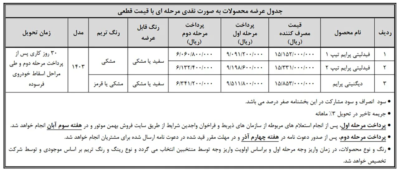 AutomobileFa Bahman sale 14030806