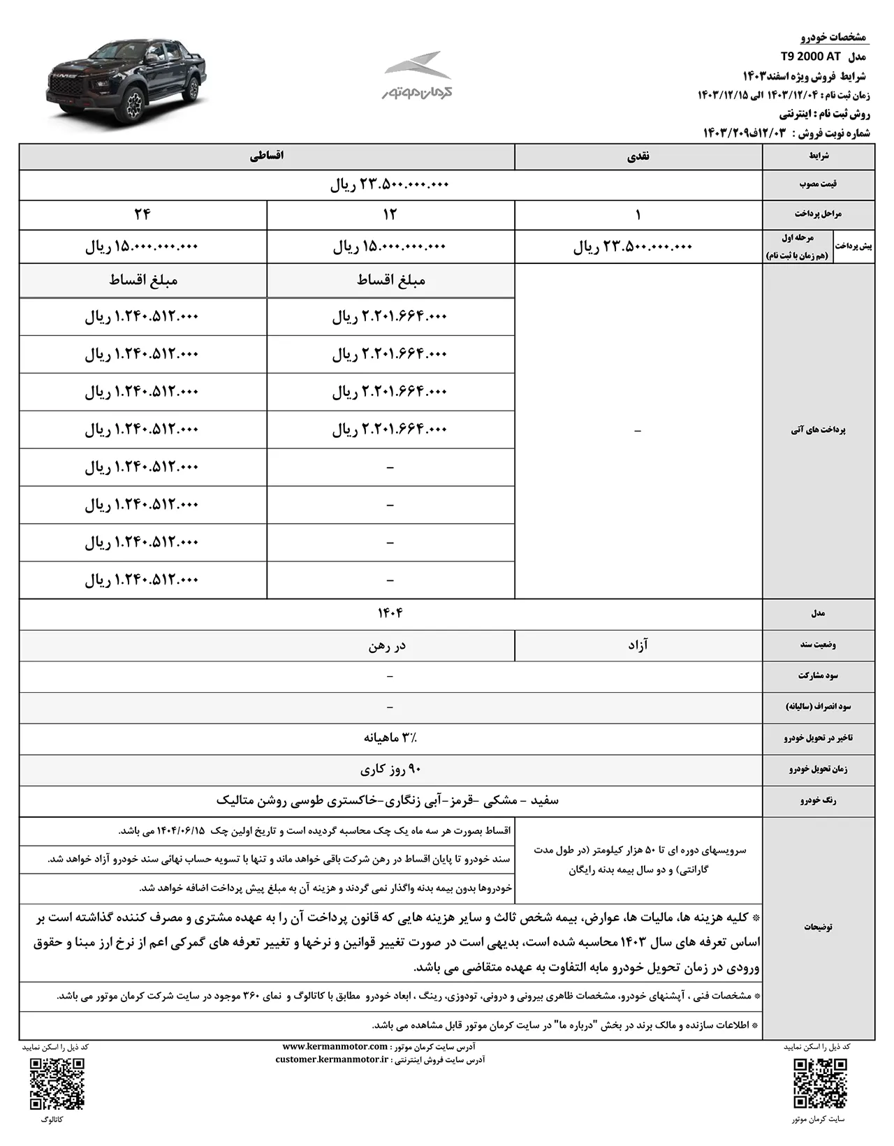 AutomobileFa KMC T9 sale 14031204