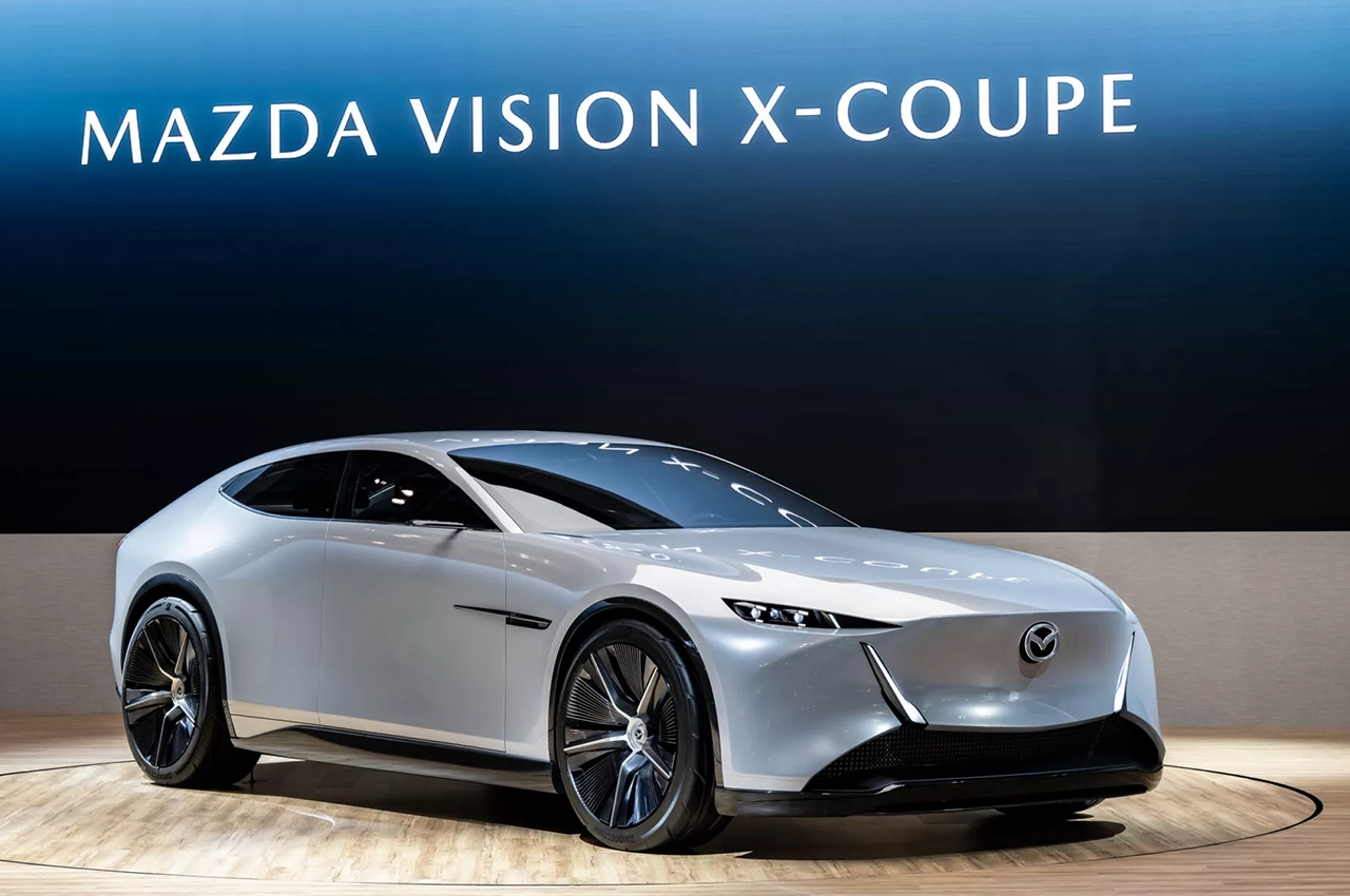 مزدا با کوپه Vision-X موتور روتاری توربوشارژ را دوباره زنده کرد