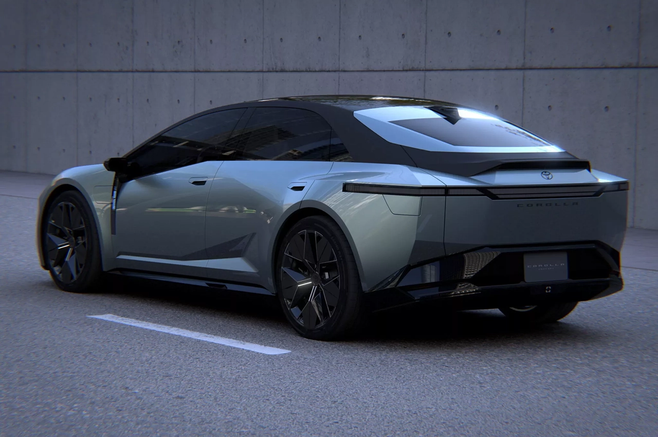 تویوتا با کانسپت جدید کرولا در نمایشگاه توکیو