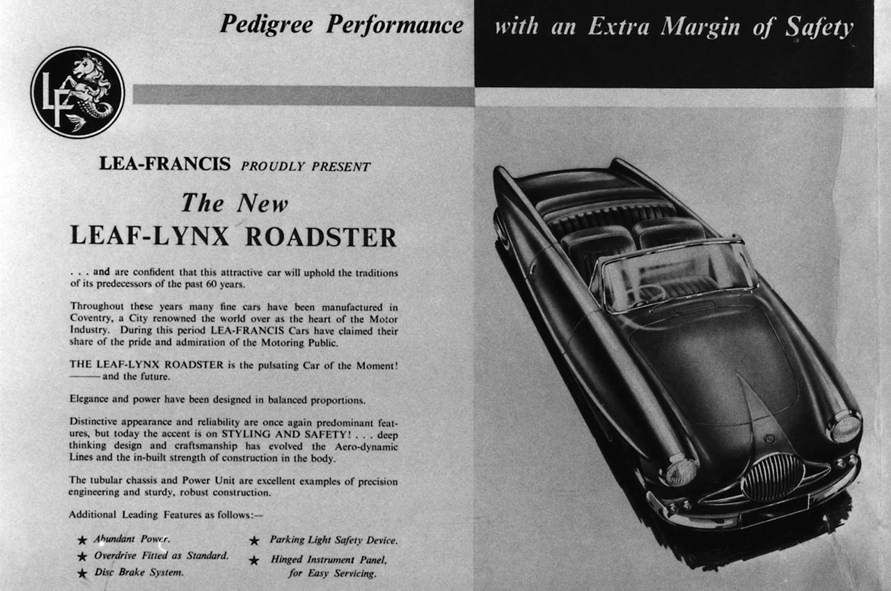 AutomobileFa Lea Francis Lynx 14040924