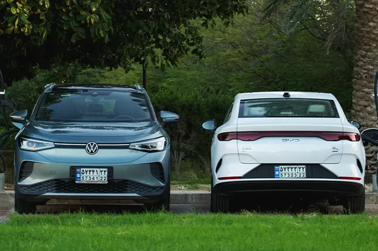 Volkswagen-BYD-electric cars