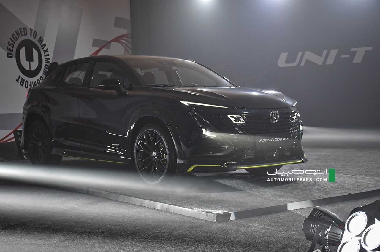 AutomobileFarsi Changan UNI T Test drive 13
