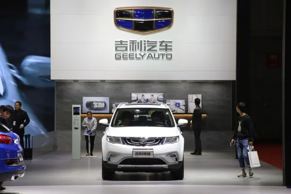 جیلی سومین خودروساز بزرگ چین