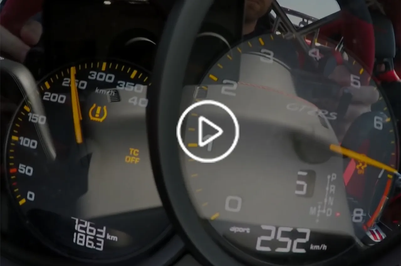 شتاب‌گیری صفر تا 300 کیلومتر در ساعت PORSCHE 911 GT2 RS